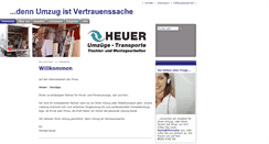 Desktop Screenshot of heuerumzuege.de